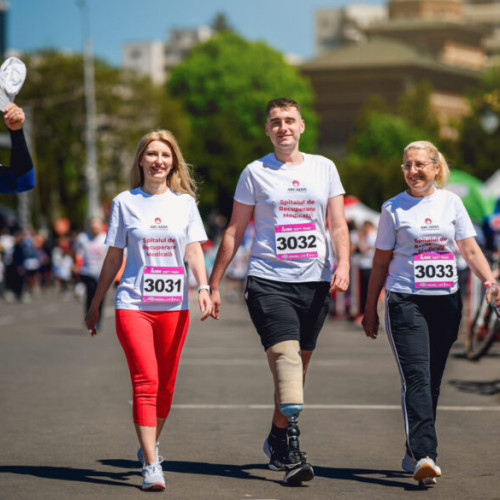 Andrei Petcu, un exemplu de curaj la Semimaratonul Iași 2025