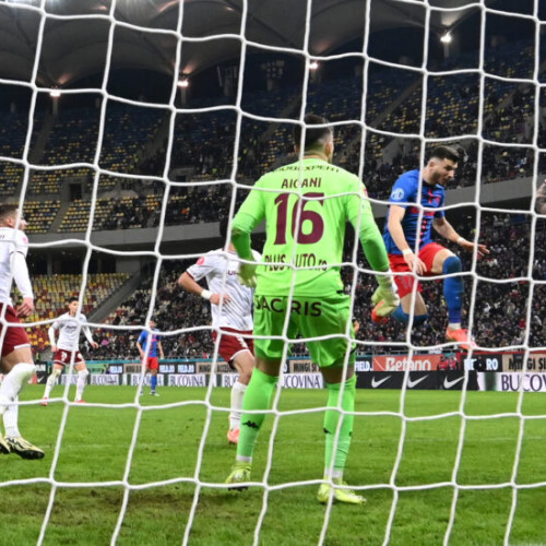 FCSB câștigă în fața Rapidului, scor 2-1, în play-off-ul Superligii