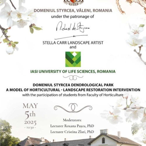 Invitatie pentru cadrele didactice și studenți la revitalizarea Parcului Dendrologic din Valeni