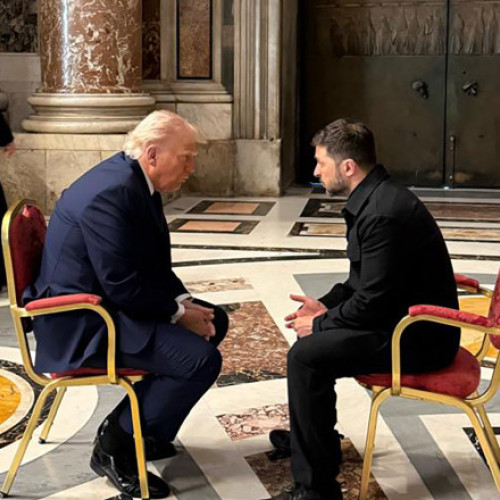 Discuție crucială între Donald Trump și Volodimir Zelenski la Vatican