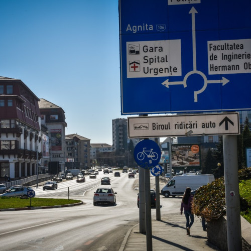 Creștere semnificativă a sumelor încasate din ridicarea mașinilor neregulamentar în Sibiu