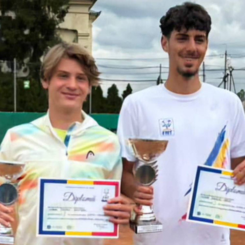 Cezar Papoe devine dublu campion național la tenis