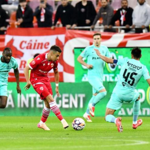 CFR Cluj și Dinamo București termină meciul cu o remiză în Superligă