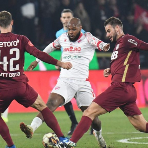 CFR Cluj și Dinamo au terminat la egalitate