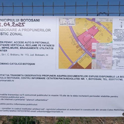 O parohie din Botoșani construiește un nou supermarket