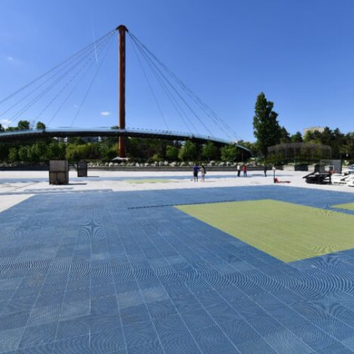 Transformarea cuvei lacului din Parcul Drumul Taberei într-un spațiu sportiv inedit