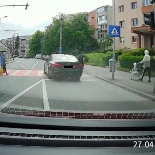 Incident grav pe trecerea de pietoni din Cluj
