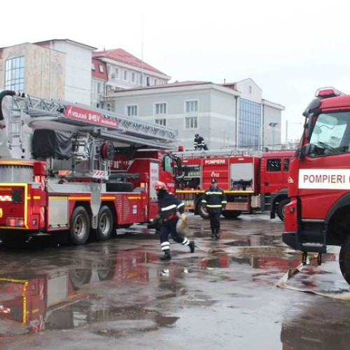 Inspectoratul pentru Situații de Urgență Botoșani organizează un exercițiu de intervenție