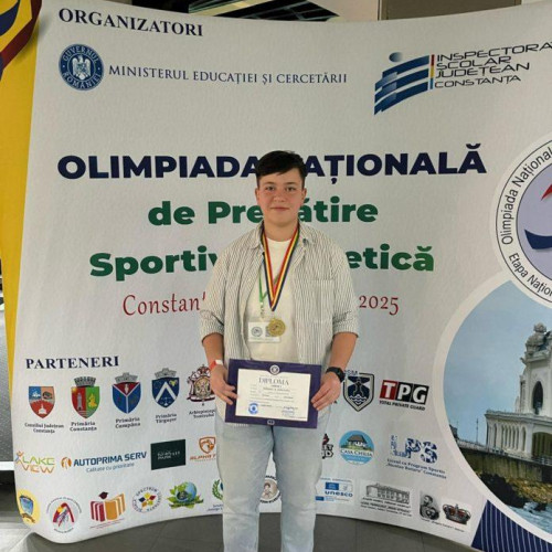 Performanța remarcabilă a Andrei Ilinca Romaniuc la Olimpiada de Pregătire Sportivă Teoretică 2025