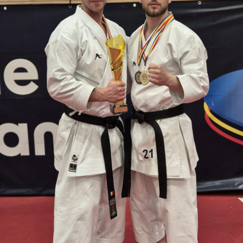 Doi polițiști din Galați pe podium la Campionatul Național de karate