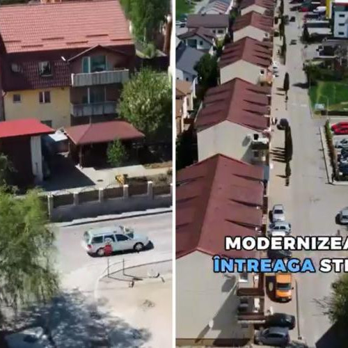 Modernizarea străzii Sub Cetate a început