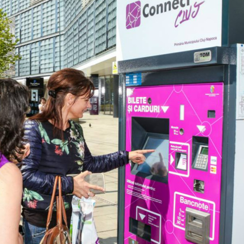 Compania de Transport Public din Cluj-Napoca modernizează automatele de ticketing