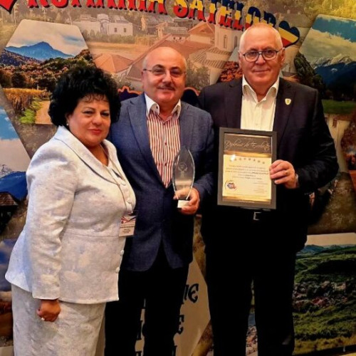 Primarul Stefan Moscu, distins cu titlul de "Primar de 8 Stele"