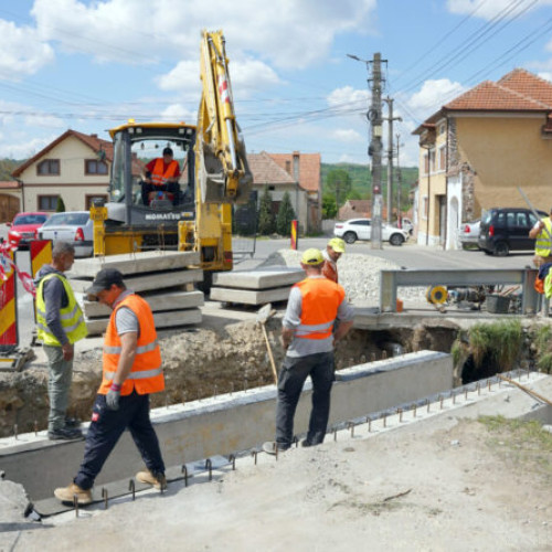 Proiect major de modernizare a drumului judetean 705A în Hunedoara