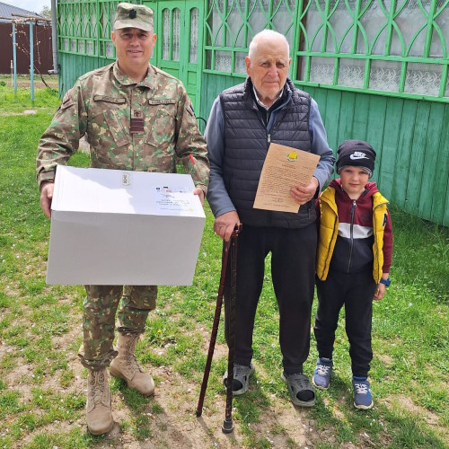 Cadouri pentru veteranii de război din Botoșani