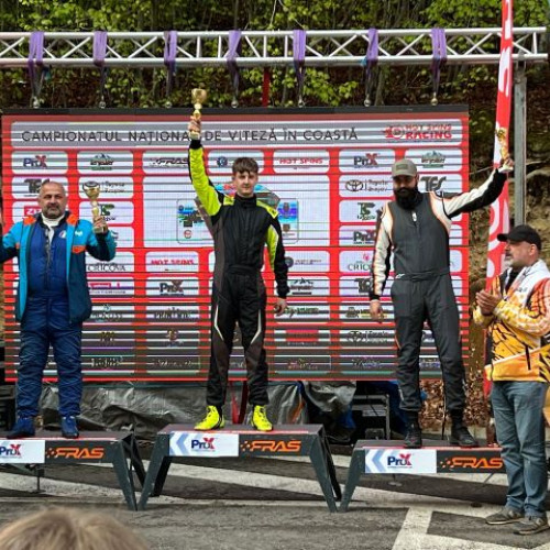 Debut spectaculos pentru Denis Mihai în Campionatul Național de Viteză în Coastă