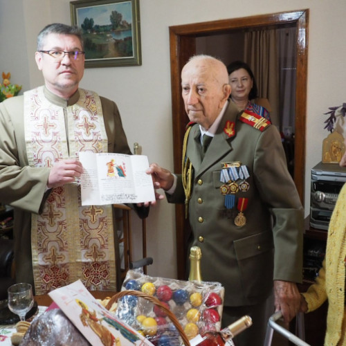 Col. (ret.) Alexandru Popescu, veteran de război, împlinește un secol de viață