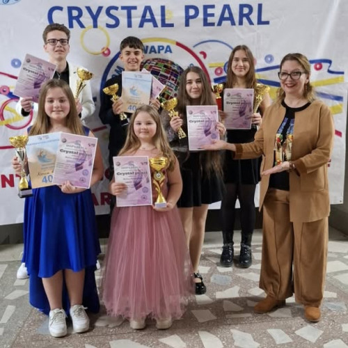 Elevii profesoarei Emilia Savu strălucesc la Festivalul Internațional "Crystal Pearl"