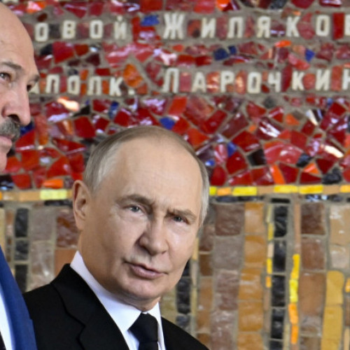 Putin și Lukasenko la comemorările din Volgograd