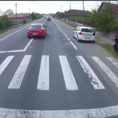 Tupeu fără limite pe străzile din Cluj: Depășire ilegală ignoranță față de poliție