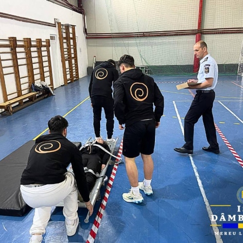 Etapa județeană a concursului "CU VIAȚA MEA APĂR VIAȚA", desfășurată la Târgoviște