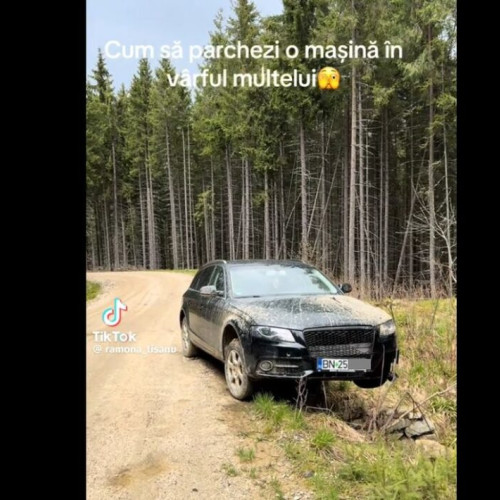 O femeie surprinsă în pădure a stârnit reacții pe TikTok