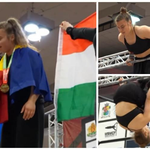 Alisia Persa, campioană mondială la calisthenics