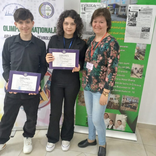 Craiova a găzduit Olimpiada Națională din Aria Curriculară "Tehnologii"