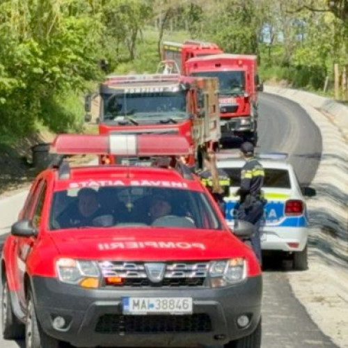 Un exercițiu amplu de intervenție la Centrul de Agrement "Codrii de Arama" Agafton