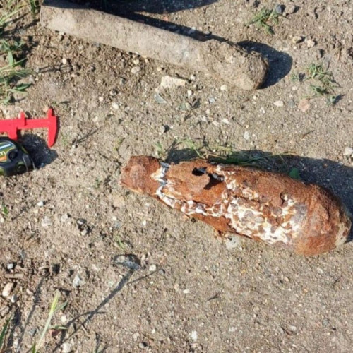 Descoperire de elemente de muniție în Arad