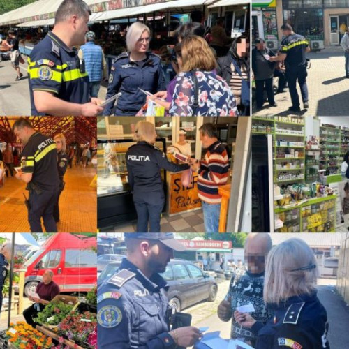 Activități preventive ale poliției în Focșani