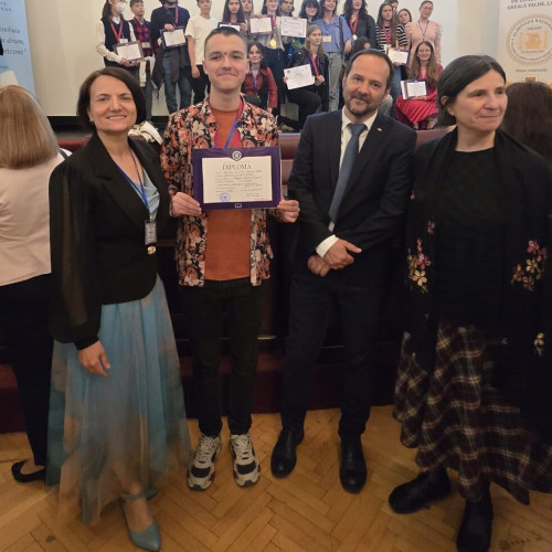 Un elev din Botoșani a obținut medalia de aur la Olimpiada de Limbi Clasice