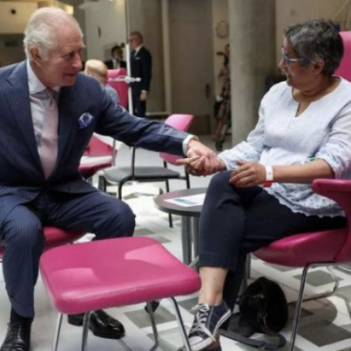 Regele Charles vorbește despre lupta cu cancerul la o recepție la Palatul Buckingham