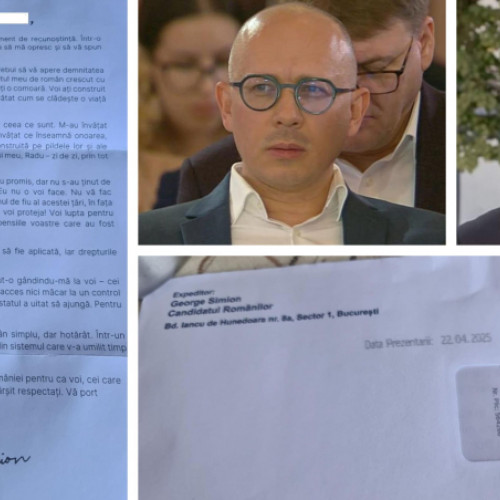 Scrisori de la George Simion pentru pensionarii din Galați, în atenția autorităților
