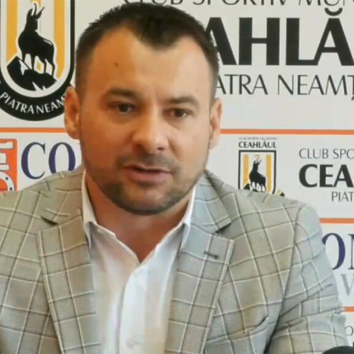 Ioan Anton Mazarianu, dezamăgit după înfrângerea echipei CSM Ceahlăul