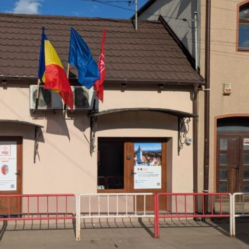 PSD Harman a inaugurat un nou sediu în centrul comunei