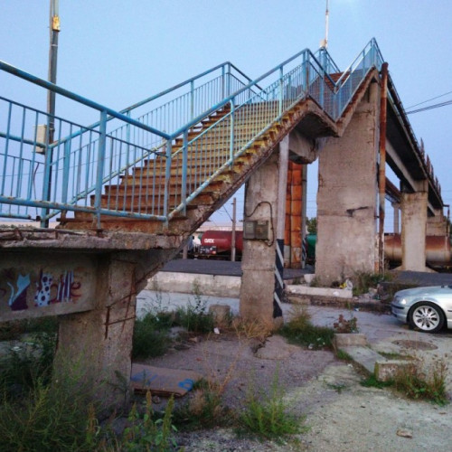 Demolarea pasarelei din Aradul Nou va începe săptămâna viitoare