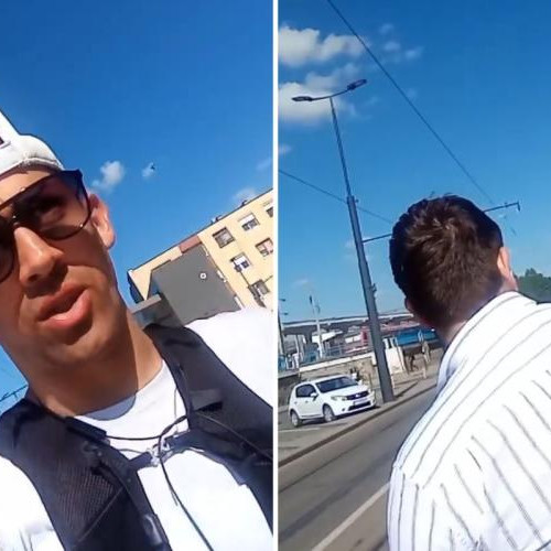 Individ surprins hărțuind o tânără în tramvai, cercetat de poliție