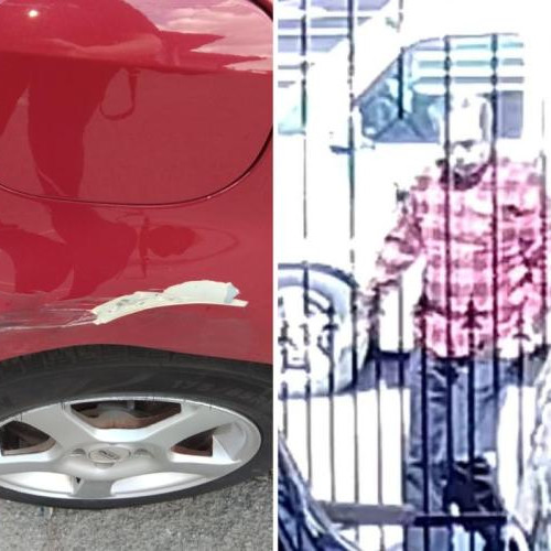 Un șofer a părăsit locul accidentului în Gherla