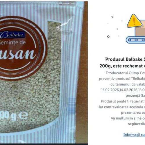 Lidl reamintește clienților despre rechemarea semințelor de susan