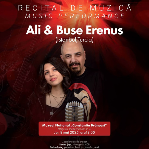Expoziție și recital la Muzeul Național "Constantin Brâncuși"