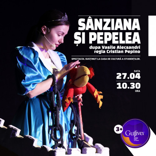Teatrul "Guliver" prezintă „Sânziana și Pepelea”
