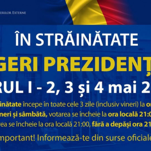 Alegerile prezidențiale 2025: Românii din străinătate au început votul