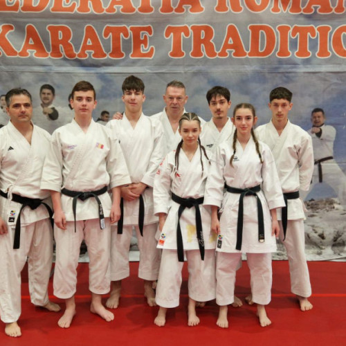Campionatul National de karate a adus succese pentru CS Municipal Galati