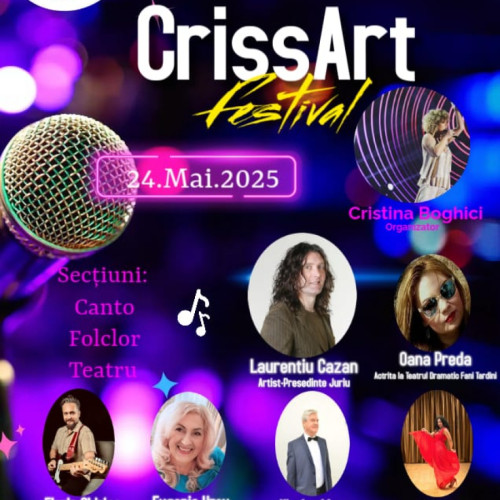 Festivalul-concurs "CrissArt" revine la Galati
