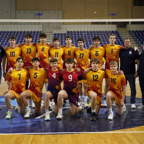 Naționala sub 16 ani a României la Campionatul European de volei