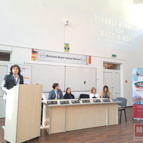 Conferința BTMUN 2025 a început la Colegiul Național "A.T. Laurian" din Botoșani