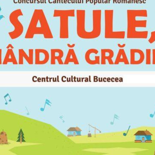 23 de botosaneni avanseaza la festivalul ,,Satule, mandra gradina”