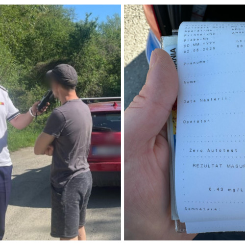 Acțiune a poliției în județul Cluj pentru siguranța în trafic