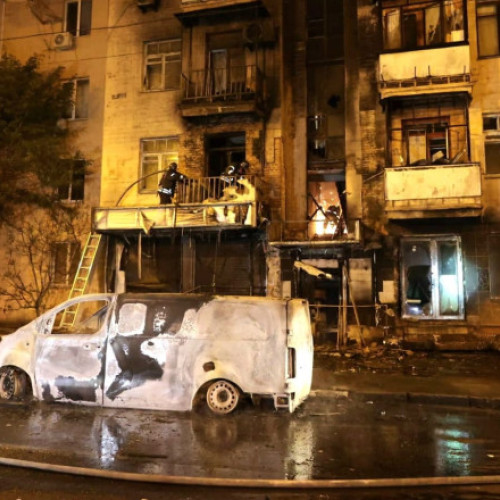 Rusia atacă Harkov cu drone: 47 de răniți